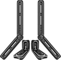 HCMOUNTING Soundbar Mount Bracket, Sound Bar Mounts Under TV or Above TV Fits by HCMOUNTING