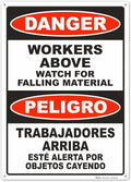 Brimar - 10" x 14" - Bilingual Workers Above Watch by BrimarIndustries
