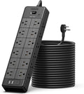 24 Widely Outlets Extension Cord 25 Ft NTONPOWER Long Extension Cord Surge by NTONPOWER