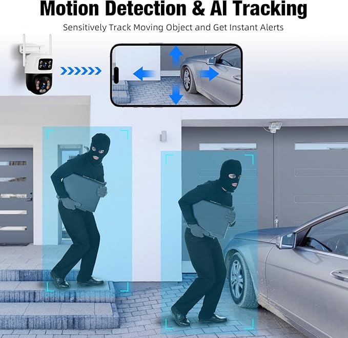 Fuers Wireless Security Camera System, 5MP 8CH NVR - Image 3