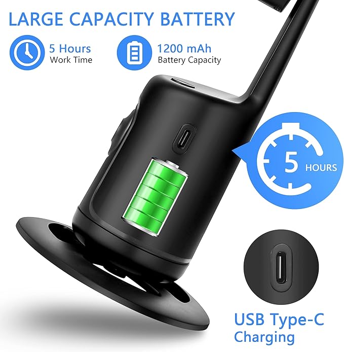 Auto Face Tracking Tripod, 360° Rotation Body Phone Camera Mount Smart Shooting - Image 4