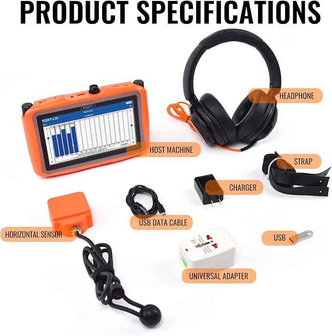 PQWT L30 Underground Water Leak Detectors - Image 8