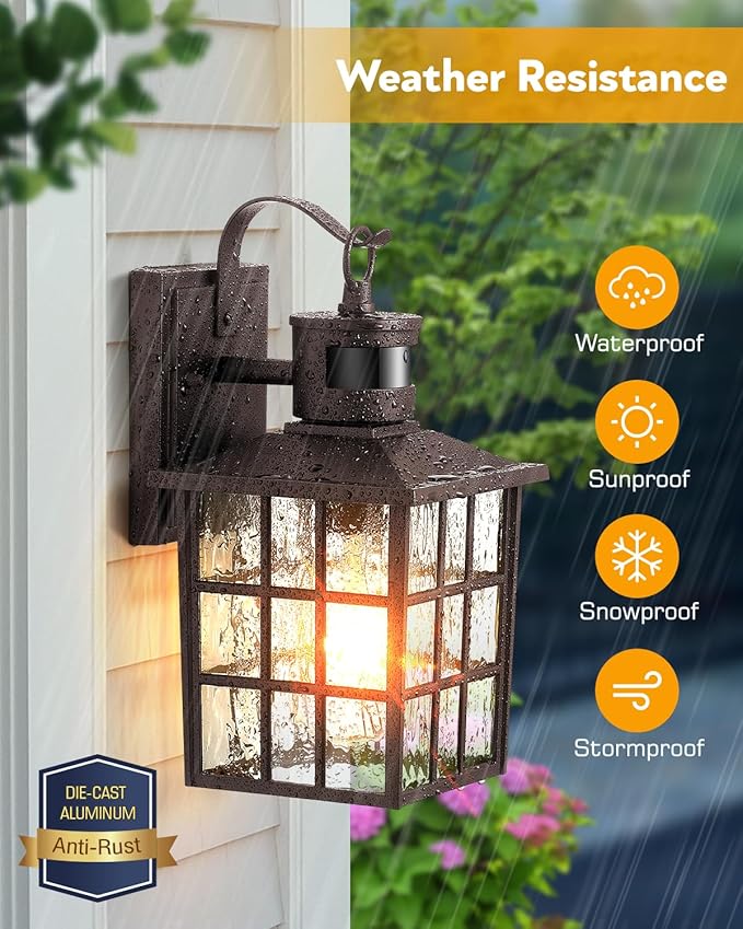 VIANIS 2 Pack Motion Sensor Outdoor Lights - Image 6
