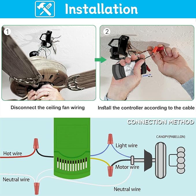 Ceiling Fan Remote Control Kit - Image 6