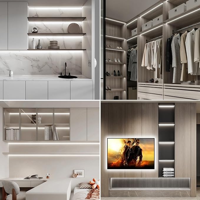 CHNMALITAI Under Cabinet LED Lighting kit, TV Back - Image 6