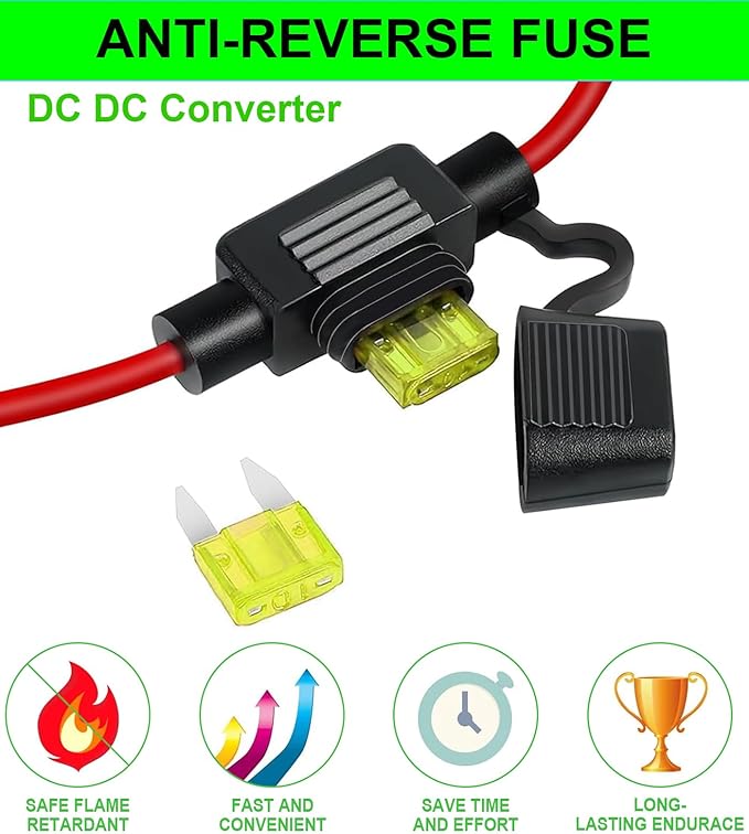 EAGWELL 48V to 12V DC Converter 20A 240W Waterproof Voltage Regulator - Image 9