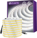 HitLights COB LED Strip Lights Cool White 5000K, 16.4ft Premium High Density by HitLights