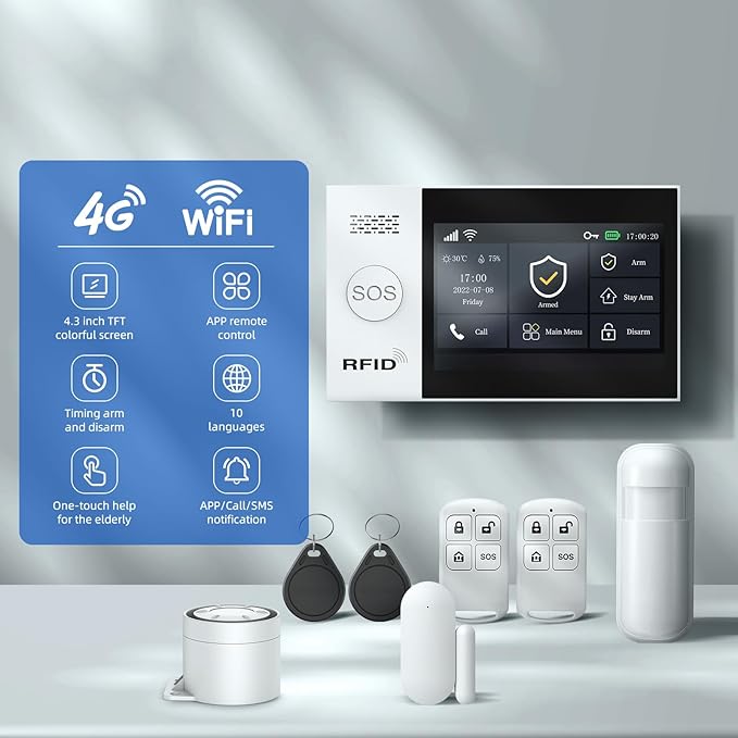 LWOHSI Wireless Home Alarm System - Image 2