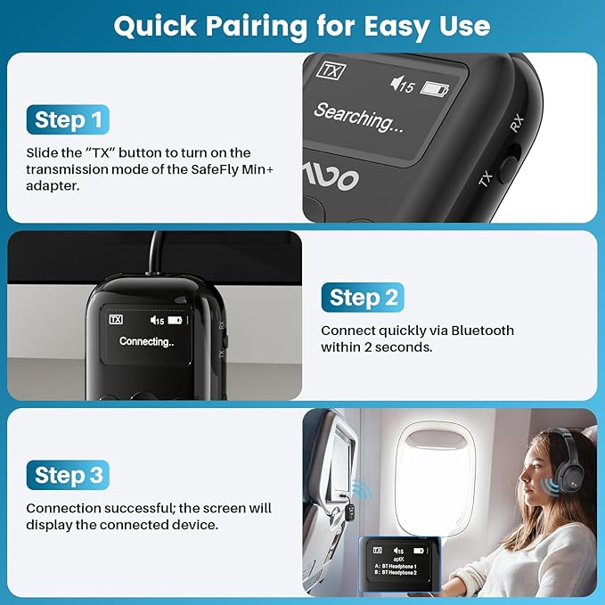 YMOO Bluetooth 5.4 Transmitter Receiver - Image 8