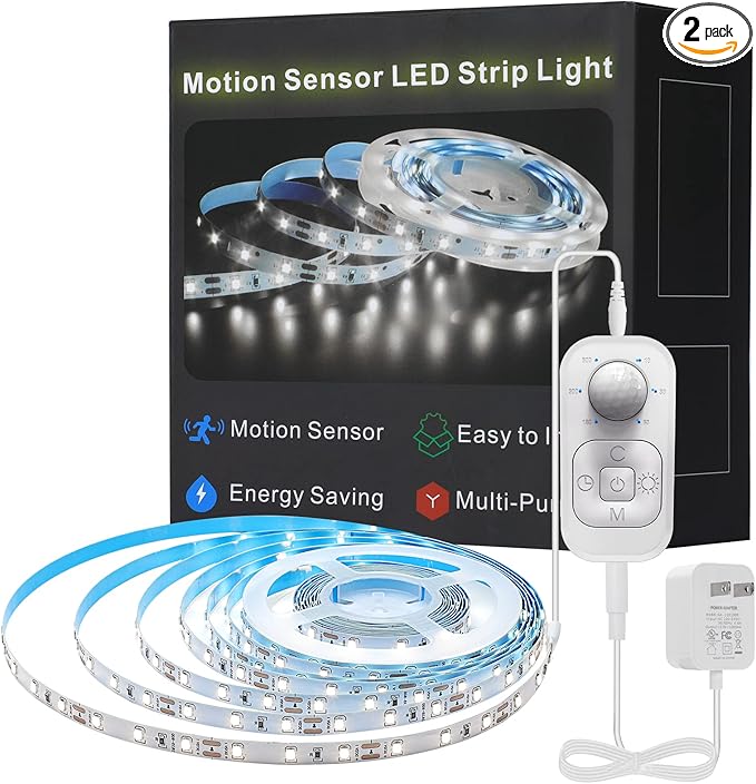 Feuymoent Motion Sensor LED Strip Light by FEUYMOENT