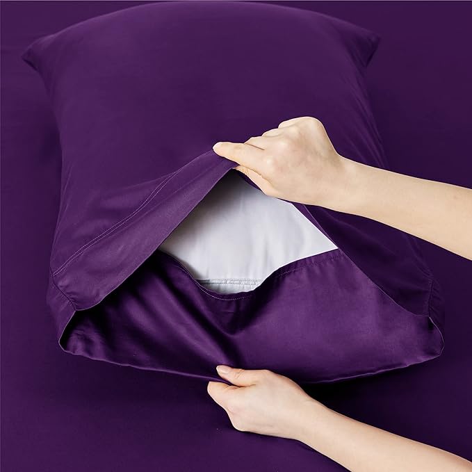 Bedsure California King Sheet Sets, Cooling Sheets - Image 5