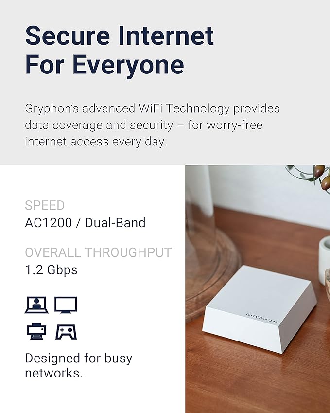 Gryphon Guardian Mesh WiFi Router and Parental Control System - Image 2