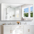 36x72inch Bathroom Mirror, Large Rectangular Wall Mirrors by Welcometocofeny