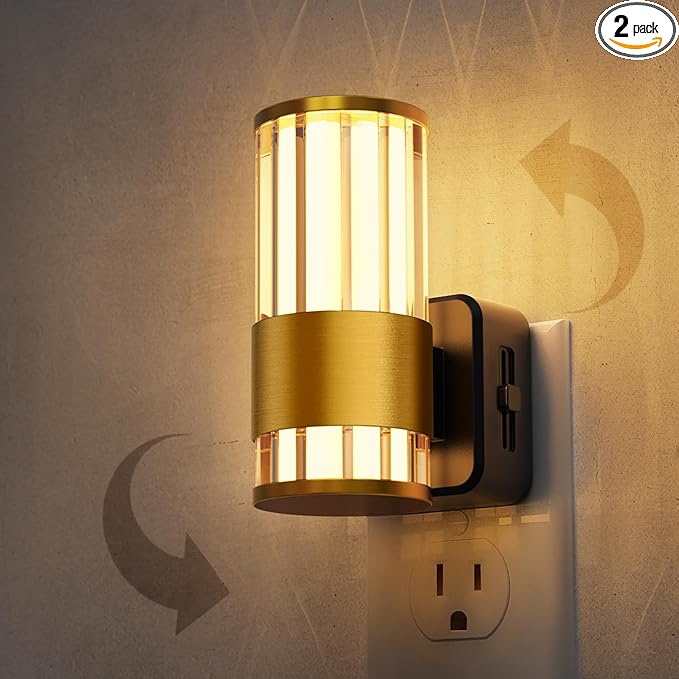 L LOHAS LED Night Light, Automatic Night Lights Plug into Wall, 0-100LM by LLOHASLED