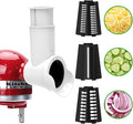 Slicer Shredder Attachments for KitchenAid Stand Mixer Cheese Grater Attachment by Aien
