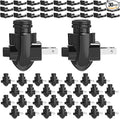 Tuanse 30 Sets Plug in Night Light Module Night Light Base by Tuanse