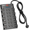 Power Strip Surge Protector, SUPERDANNY 8Ft Long Extension Cord by SUPERDANNY