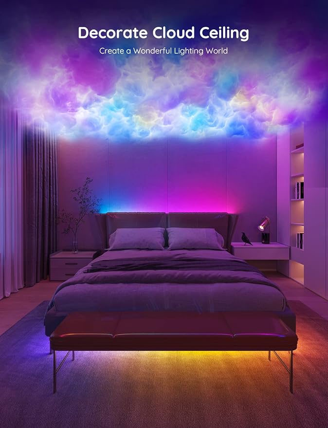 Govee Smart RGBIC LED Strip Lights 65.6ft, Alexa LED Light Strip Work - Image 5