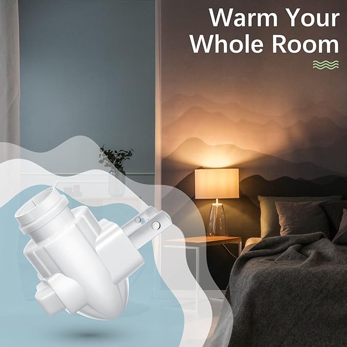 Tuanse 10 Sets Plug in Night Light Module Night Light Base - Image 6