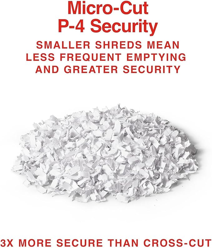 Staples 150-Sheet Micro-Cut Paper Shredder, 7.4-Gallon Pull-Out Bin, - Image 3
