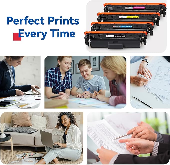 GoFlowmo 210A Toner Cartridge 4 Pack Set Compatible Replacement - Image 6