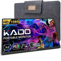 Kado Portable Monitor 15.6-Inch FHD 1080p, 45W Reverse Charging USB-C mini-HDMI by Kado