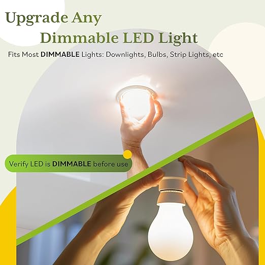 TG Toggle Dimmer Switch for LED, Incandescent Bulbs, Single-Pole or 3-Way - Image 2