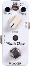 MOOER Hustle Drive Electric guitar distortion pedal, 2 working modes: high/low by MOOER