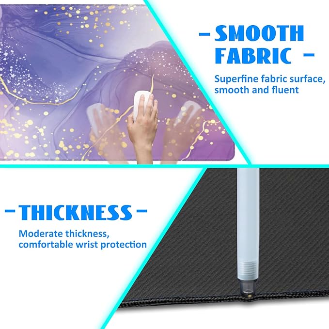 Desk Mat, 35.4"x15.7" Big Mouse Pad - Image 5