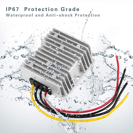 12V 240W DC-DC Converter Voltage Regulator, Step Down 24V to 12V 20A, - Image 4