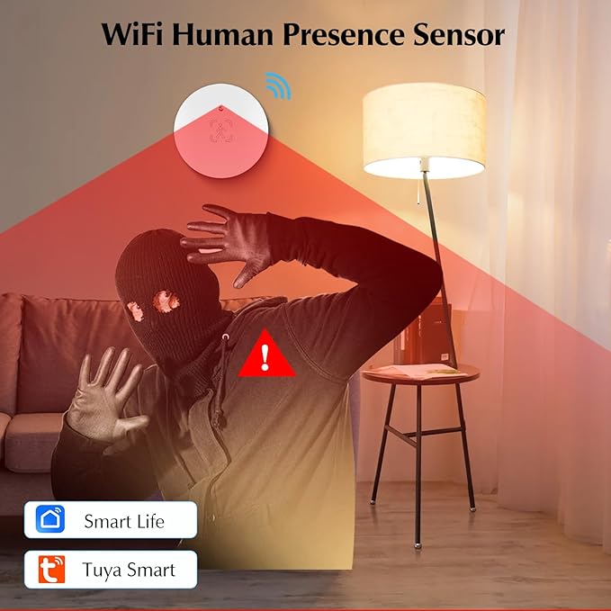 eMylo Human Presence Sensor, WiFi Wave Radar Real-time Human Motion Detection - Image 2