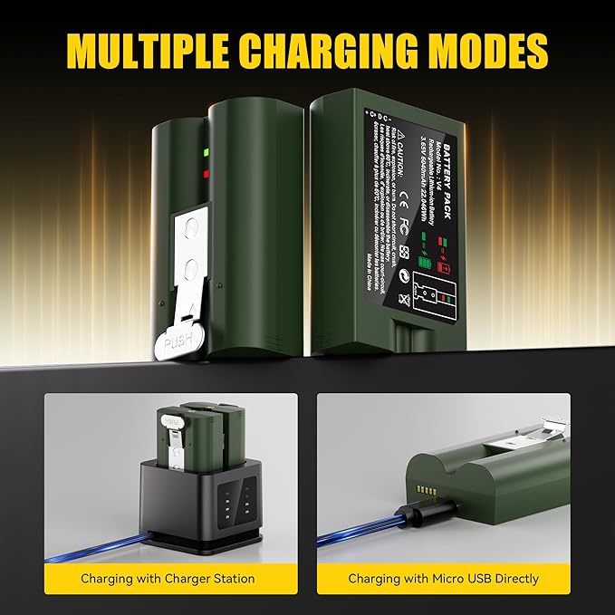 4 Pack Replacement for Ring Battery - Image 4