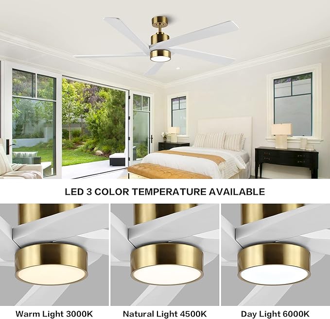 WINGBO 54 Inch DC Ceiling Fan - Image 6