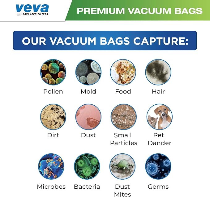 30 Pack Type CC Vacuum Bags for Oreck XL, 9000 Upright Vacuum Cleaner, - Image 5