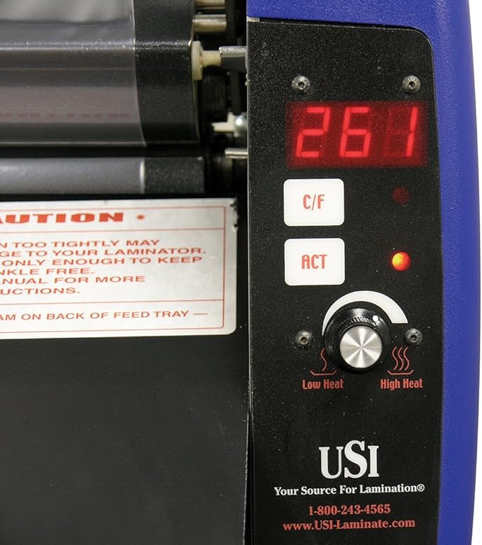USI ARL 2700 Thermal Roll Laminator Kit, Laminates Films up to 27” Wide and 5 - Image 4