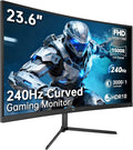 KTC 24 Inch 240Hz Curved Gaming Monitor, FHD 1080p 1500R 1ms Computer Monitor by KTC