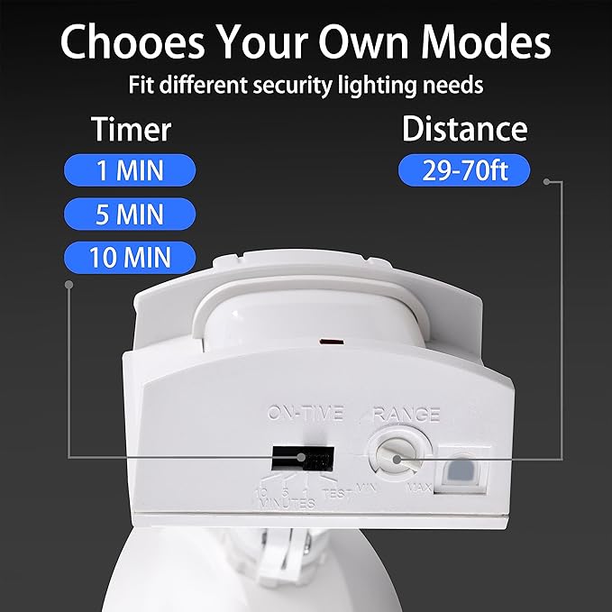 AWSENS 40W LED Security Lights Motion Sensor Light Outdoor, 180 Degree - Image 5