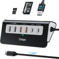 intpw P9 PRO USB C Hub 10Gbps, 9-in-1 USB C Docking Station 3.28FT by intpw