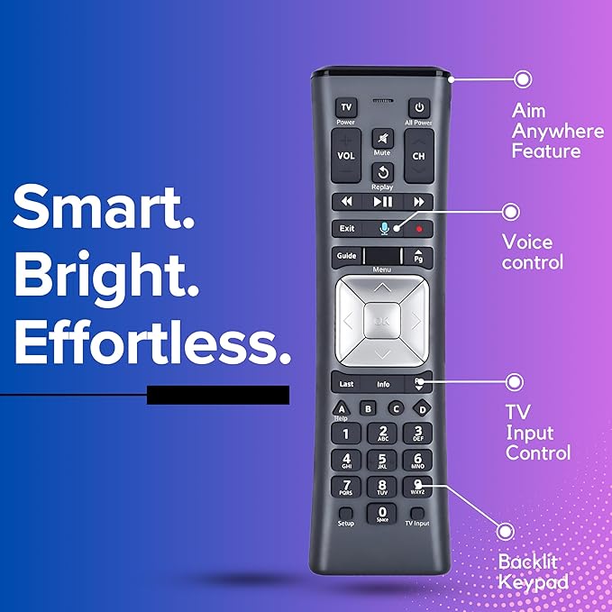 XR11 Xfinity Remote Control Replacement – Universal IR/RF Remote - Image 5