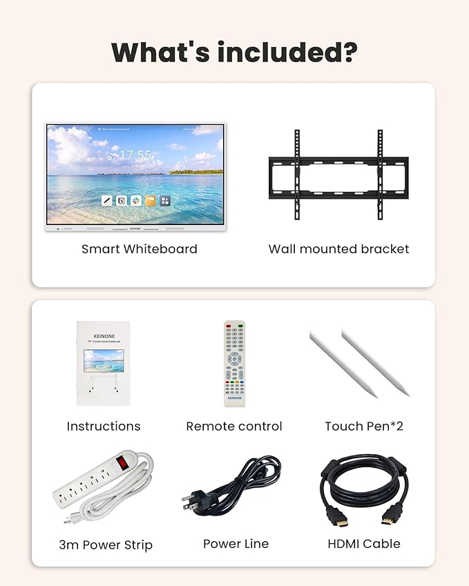 KEINONE Smart Board for Classroom - Image 6