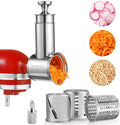 FavorKit Large Stainless Steel Slicer Shredder Attachment by FavorKit