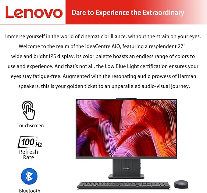 Lenovo IdeaCentre Business All-in-One, AMD Ryzen 5 7535HS, 32GB DDR5 RAM - Image 6