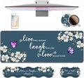 4 in 1 Ergonomic Keyboard Wrist Rest & Mouse Pad Wrist Rest Set, Large XXL by Unknown