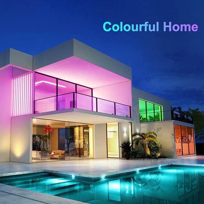 CHARKEE LED Strip Lights 130ft Ultra Long RGB Color Changing LED Light Strips - Image 5