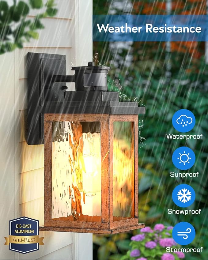 VIANIS 2 Packs Dusk to Dawn Outdoor Lighting - Image 6