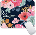 Armanza Square Mouse Pad Pink Flower, Personalized Premium-Textured Custom by Armanza