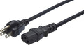 Amazon Basics Computer Monitor TV Replacement Power Cord, 12 ft by AmazonBasics