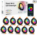 LightingWill 2 Inch Recessed Lighting, Smart WiFi LED Downlight, 5W LED Ceiling by LightingWill