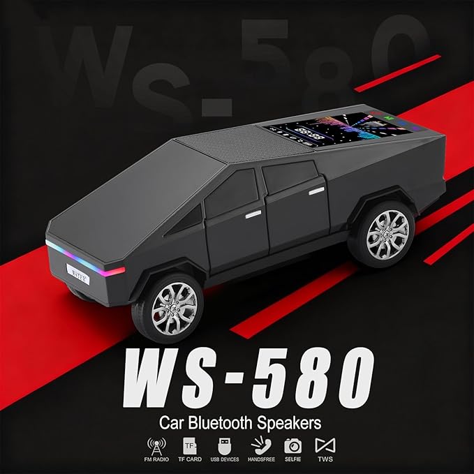 Futuristic Pickup Truck Bluetooth Speaker - Image 9