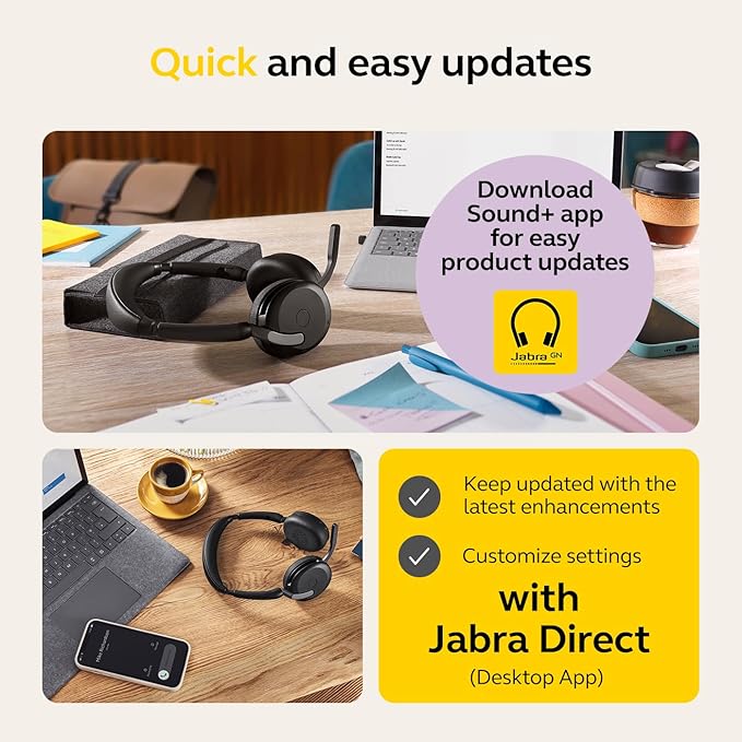 Jabra Evolve2 65 Flex Stereo Headset - Image 4